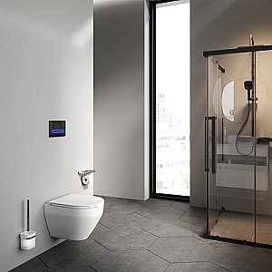 Унитаз подвесной AM.PM Spirit V2.0 C701700MWSC белый матовый, безободковый купить в интернет-магазине Sanbest