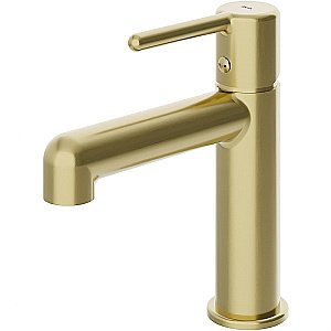 Смеситель для раковины Iddis Aiger AIGSB01i01 матовое золото купить в интернет-магазине сантехники Sanbest