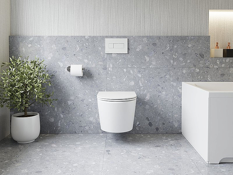 Унитаз Ravak FLOW X01985 белый, с крышкой микролифт, безободковый купить в интернет-магазине Sanbest