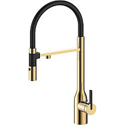 Смеситель для кухни Paulmark Magneto One Ma213188-LG светлое золото купить в интернет-магазине сантехники Sanbest