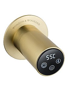 Полотенцесушитель электрический встраиваемый WONZON & WOGHAND DORTMUND, Брашированное золото (WW-A365-BG) купить в интернет-магазине сантехники Sanbest