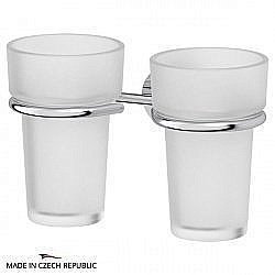 Держатель с 2-мя стаканами FBS Nostalgy NOS 007 купить в интернет-магазине сантехники Sanbest