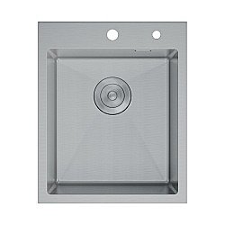 Кухонная мойка D&K 41х50 DKS415004 сатин купить в интернет-магазине сантехники Sanbest