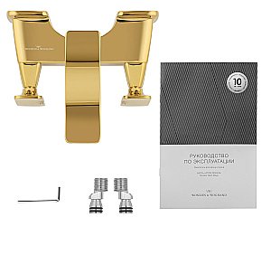 Смеситель для ванны WONZON & WOGHAND SHAKESPEARE, Темное золото (WW-653101-DG) купить в интернет-магазине сантехники Sanbest