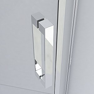 Душевой уголок Vincea Stresa VSP-1S900CLB 90х90 стекло прозрачное/профиль черный купить в интернет-магазине Sanbest