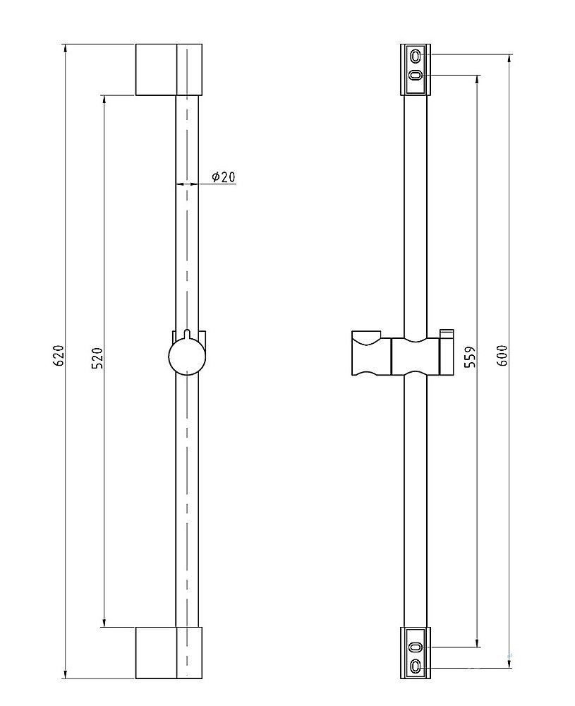 Душевой гарнитур Rav-Slezak SK2045CMAT (SK0007CMAT) черный матовый купить в интернет-магазине сантехники Sanbest