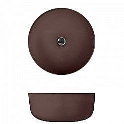 Раковина накладная Kerasan Nolita 40 534475 Borgogna matt купить в интернет-магазине Sanbest