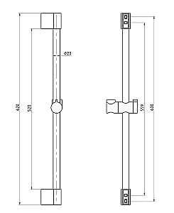 Душевой гарнитур Rav-Slezak SK2045CMAT (SK0007CMAT) черный матовый купить в интернет-магазине сантехники Sanbest