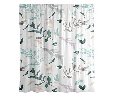 Текстильная шторка для ванной WasserKRAFT Rossel SC-57101