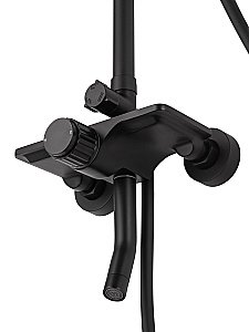 Душевая система WONZON & WOGHAND CLICK, Черный матовый (WW-N3S962-MB) купить в интернет-магазине сантехники Sanbest