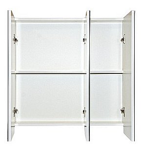 Зеркальный шкаф Misty Балтика 80 белый купить в интернет-магазине сантехники Sanbest