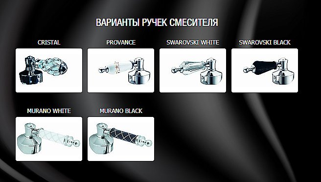 Смеситель для душа Boheme Vogue 224 купить в интернет-магазине сантехники Sanbest