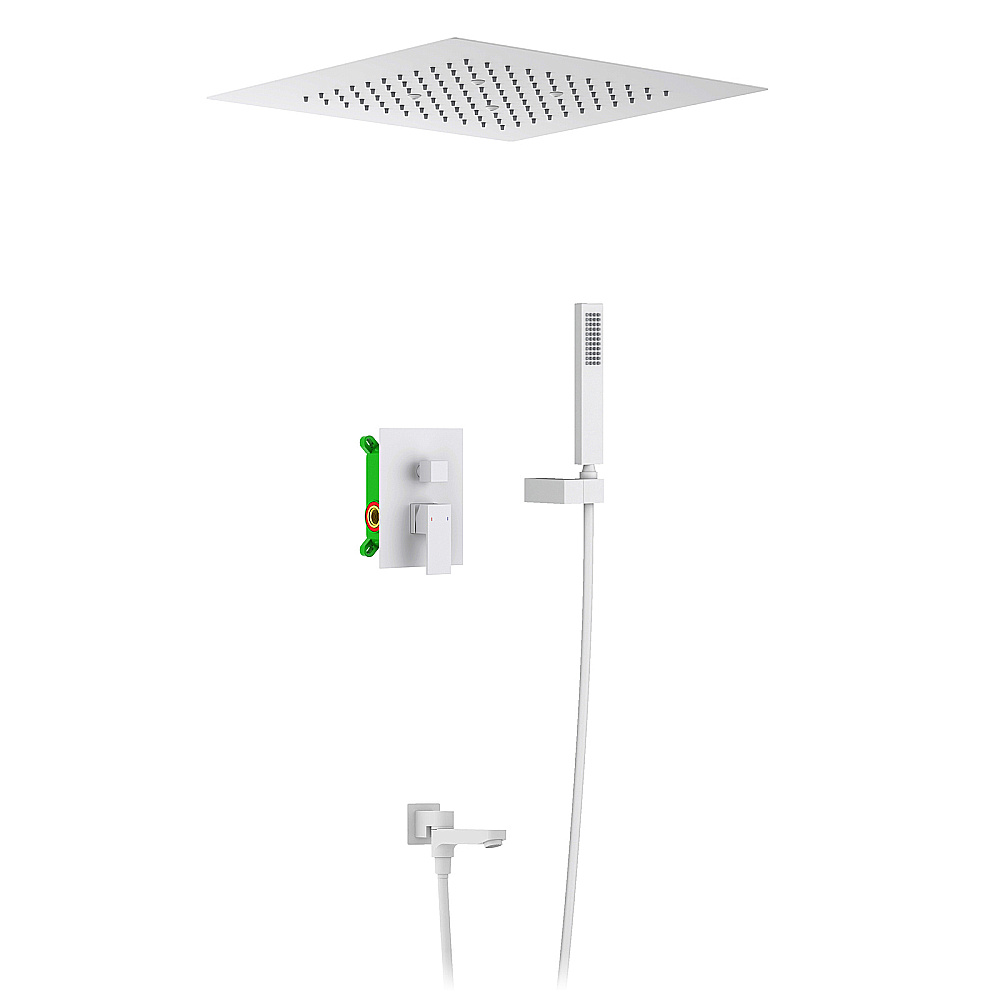 Душевая система встроенная Timo Selene SX-2039/16SM белый матовый купить в интернет-магазине сантехники Sanbest
