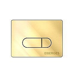 Кнопка для инсталляции Berges NOVUM D9 40039 золото глянец купить в интернет-магазине сантехники Sanbest