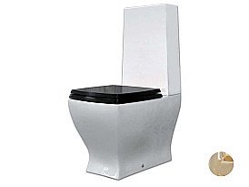 Унитаз напольный Artceram Jazz JZV003 01 00 золото купить в интернет-магазине Sanbest