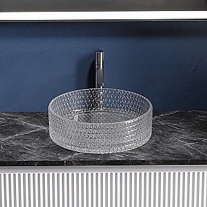 Раковина Ceramica Nova Cristal 36 CN6062 прозрачная купить в интернет-магазине Sanbest