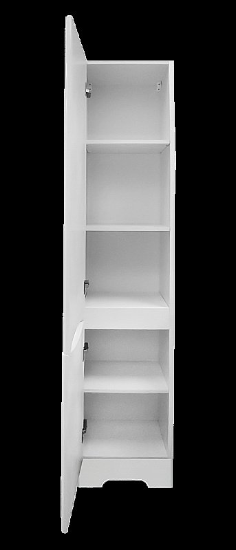 Пенал Misty Элвис 35 белая эмаль для ванной в интернет-магазине сантехники Sanbest