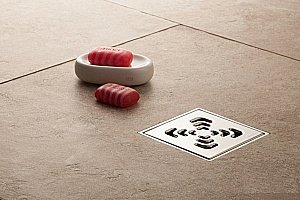 Душевой трап PESTAN Confluo Standard Square 4 Mask 15x15 с рамкой купить в интернет-магазине Sanbest