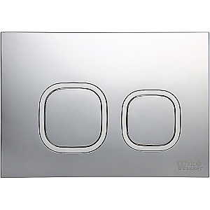 Инсталляция для унитаза WeltWasser WW AMBERG 497 MT-CR с кнопкой матовый хром купить в интернет-магазине сантехники Sanbest