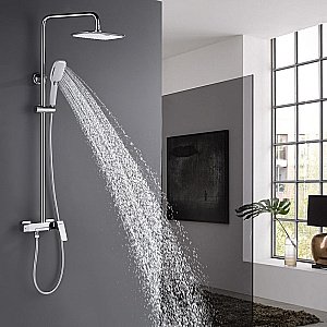 Душевая система Black&White Universe UK8500C хром купить в интернет-магазине сантехники Sanbest