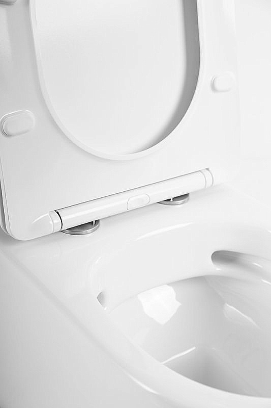 Унитаз BelBagno MARINO BB105CPR/BB105SC безободковый, с бачком, с крышкой микролифт, белый купить в интернет-магазине Sanbest