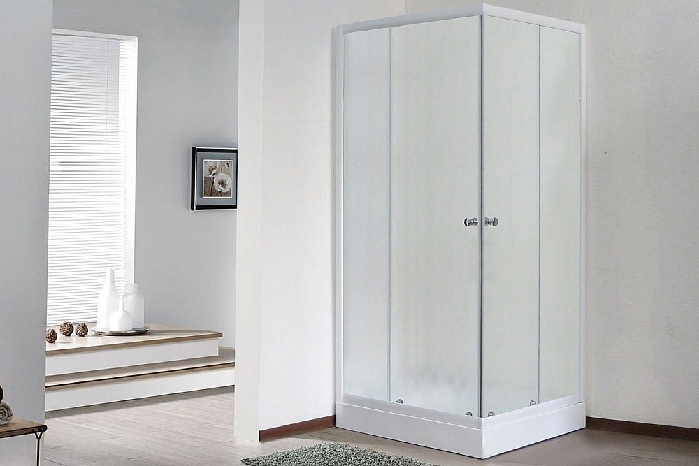 Душевой уголок Royal Bath RB9585HPD-C 85х95 матовый купить в интернет-магазине Sanbest