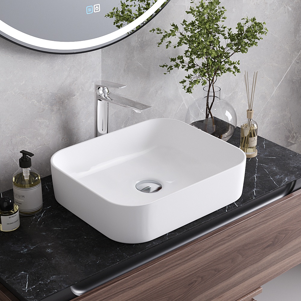 Раковина Cezares 45 CZR-6450 белая купить в интернет-магазине Sanbest