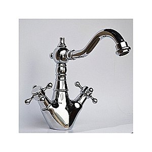 Смеситель на раковину Magliezza Classico 50118 хром купить в интернет-магазине сантехники Sanbest