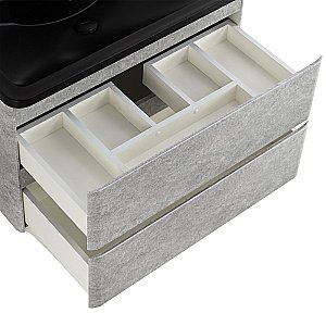 Тумба с раковиной BelBagno ALBANO 80 подвесная Cemento Verona Grigio для ванной в интернет-магазине Sanbest