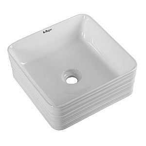 Раковина накладная Belbagno 39,5 BB1421 белая купить в интернет-магазине Sanbest