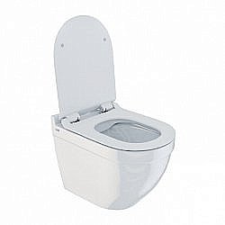 Унитаз подвесной IDDIS Cloud CLORDSEi25 безободковый, с крышкой микролифт купить в интернет-магазине Sanbest