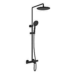 Душевая система Vincea Desire VSFS-1D1TMB черная матовая купить в интернет-магазине сантехники Sanbest