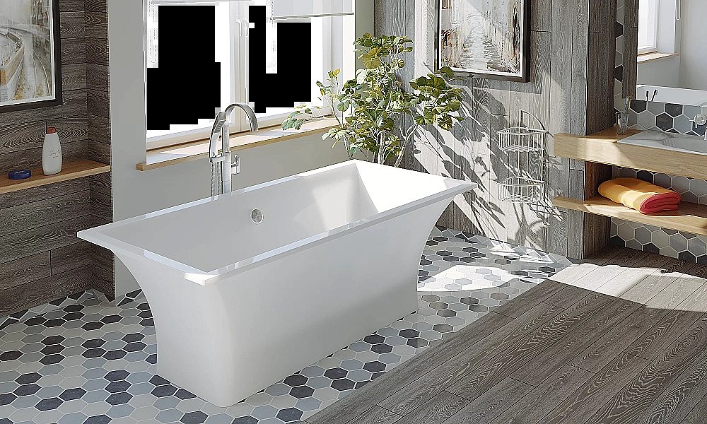 Ванна BAS Мадрид 170x80 белый купить в интернет-магазине Sanbest