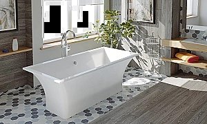 Ванна BAS Мадрид 170x80 белый купить в интернет-магазине Sanbest