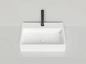 Раковина Salini Ottavia 1103201M 59,5 из искусственного камня S-Stone, белая матовая купить в интернет-магазине Sanbest