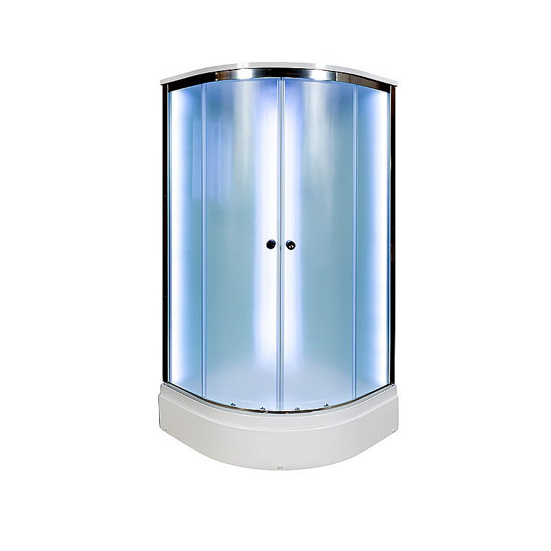 Душевая кабина DTO D278SLED 80х80 с LED подсветкой купить в интернет-магазине Sanbest