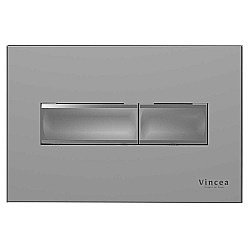 Кнопка для инсталляции Vincea Line VFP-732MG матовый серый купить в интернет-магазине сантехники Sanbest
