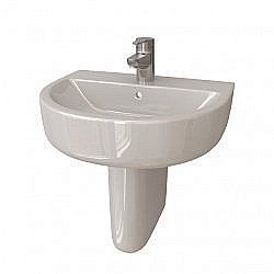 Раковина на полупьедестале Ideal Standard Connect 45 E796801 белая купить в интернет-магазине Sanbest