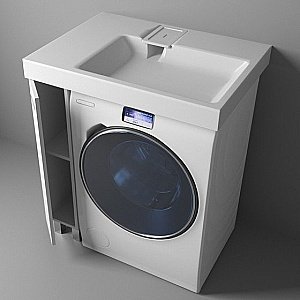 Тумба с раковиной Эстет Riga Luxe 80 с дверкой для ванной в интернет-магазине Sanbest