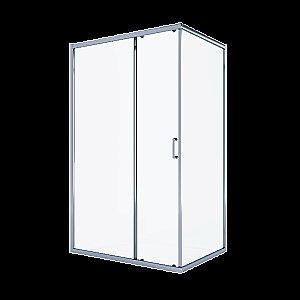 Душевой уголок Alex Baitler 120х90 AB14120X1 стекло прозрачное/профиль хром купить в интернет-магазине Sanbest