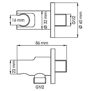 Штуцер WasserKRAFT A083 купить в интернет-магазине сантехники Sanbest