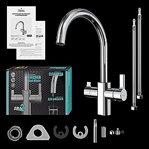 Смеситель для кухни Elghansa Kitchen Pure Water 56B5511 хром купить в интернет-магазине сантехники Sanbest