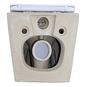 Унитаз подвесной Azario Hugo AZ-3103 белый, безободковый, с крышкой микролифт купить в интернет-магазине Sanbest