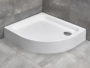 Душевой поддон Radaway Siros E Compact SBE8917-1L 90x80 белый купить в интернет-магазине Sanbest