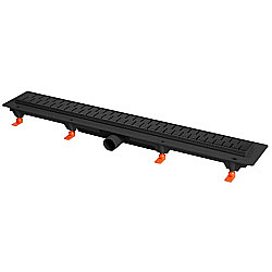 Душевой лоток Azario Medium 55 AZ-CH 550 MC черный купить в интернет-магазине Sanbest