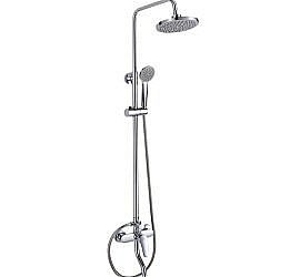 Душевая система Milardo Simp SIMSB1FM06 хром купить в интернет-магазине сантехники Sanbest