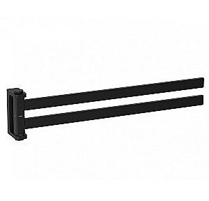 Полотенцедержатель поворотный WONZON & WOGHAND ECLIPSE, Черный (WW-9131-BL) купить в интернет-магазине сантехники Sanbest