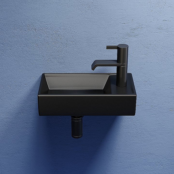 Раковина Ceramica Nova Element CN6051MB черная матовая купить в интернет-магазине Sanbest