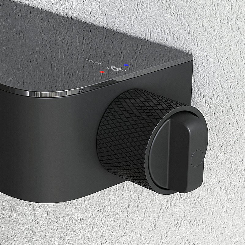 Душевая система AM.PM Func F078F322 черная купить в интернет-магазине сантехники Sanbest