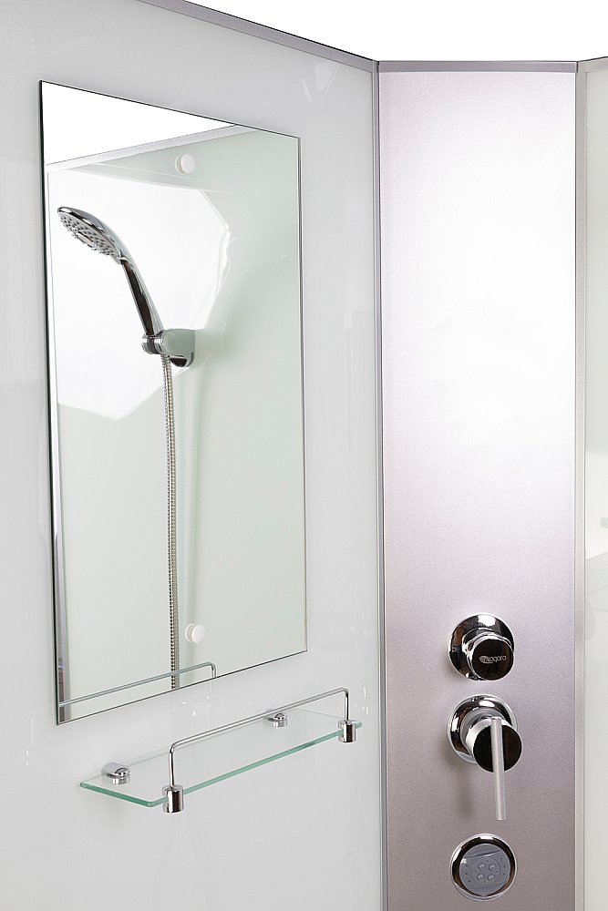 Душевая кабина Niagara Classic NG-2307-14BKG 80х80 с гидромассажем купить в интернет-магазине Sanbest